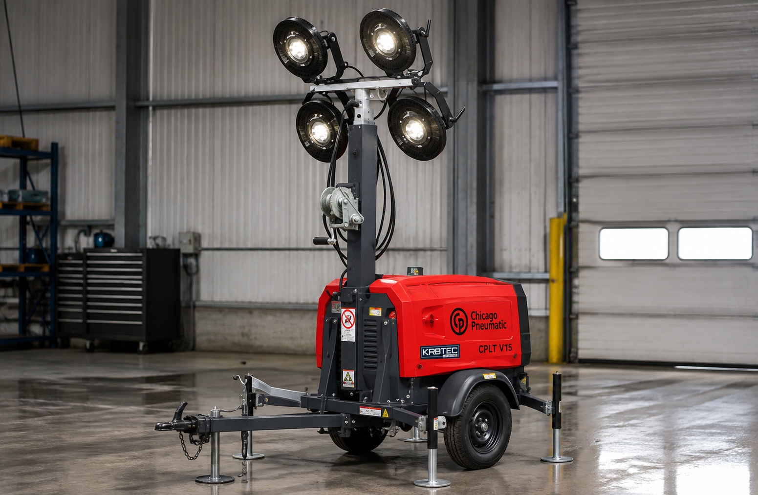 Chicago Pneumatic CPLT V15 LED Lighting Tower