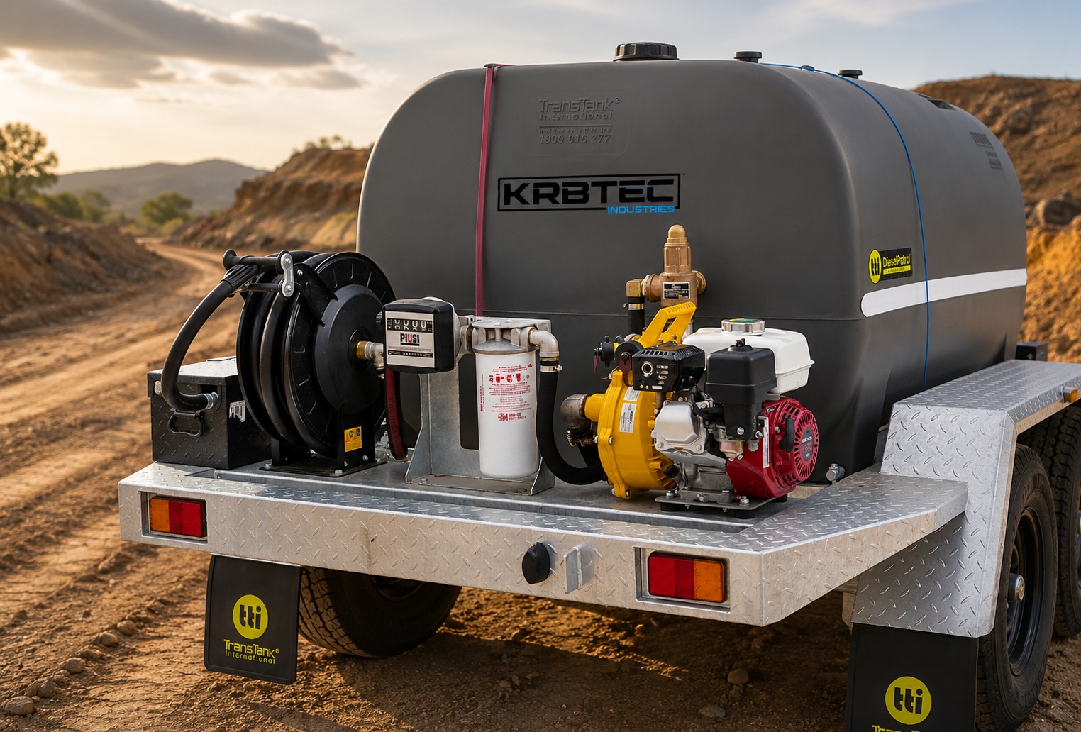 fuel trailer back