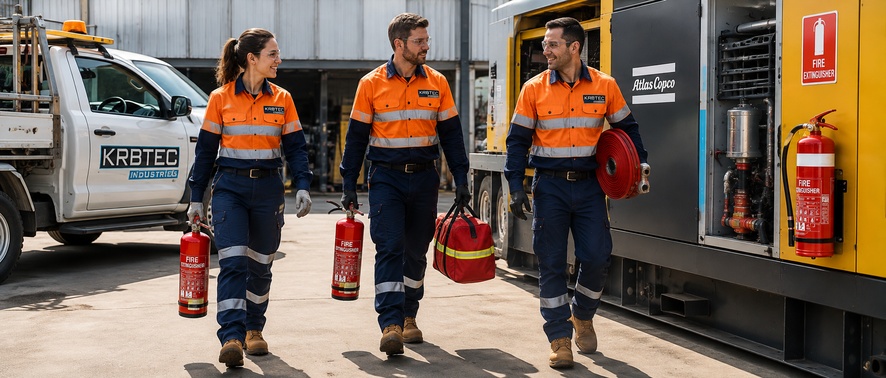 Fire safety crew