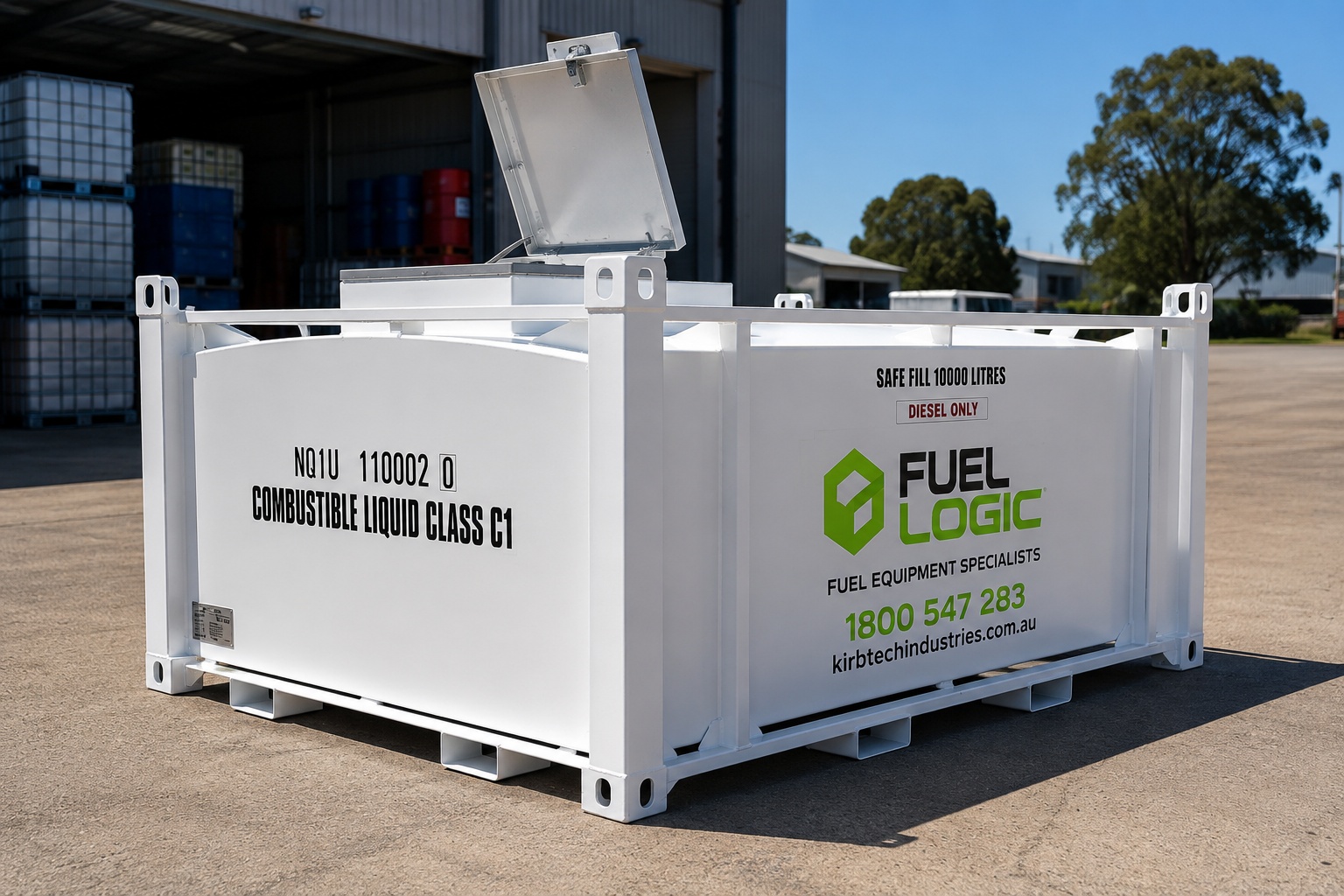 Fuel logic container