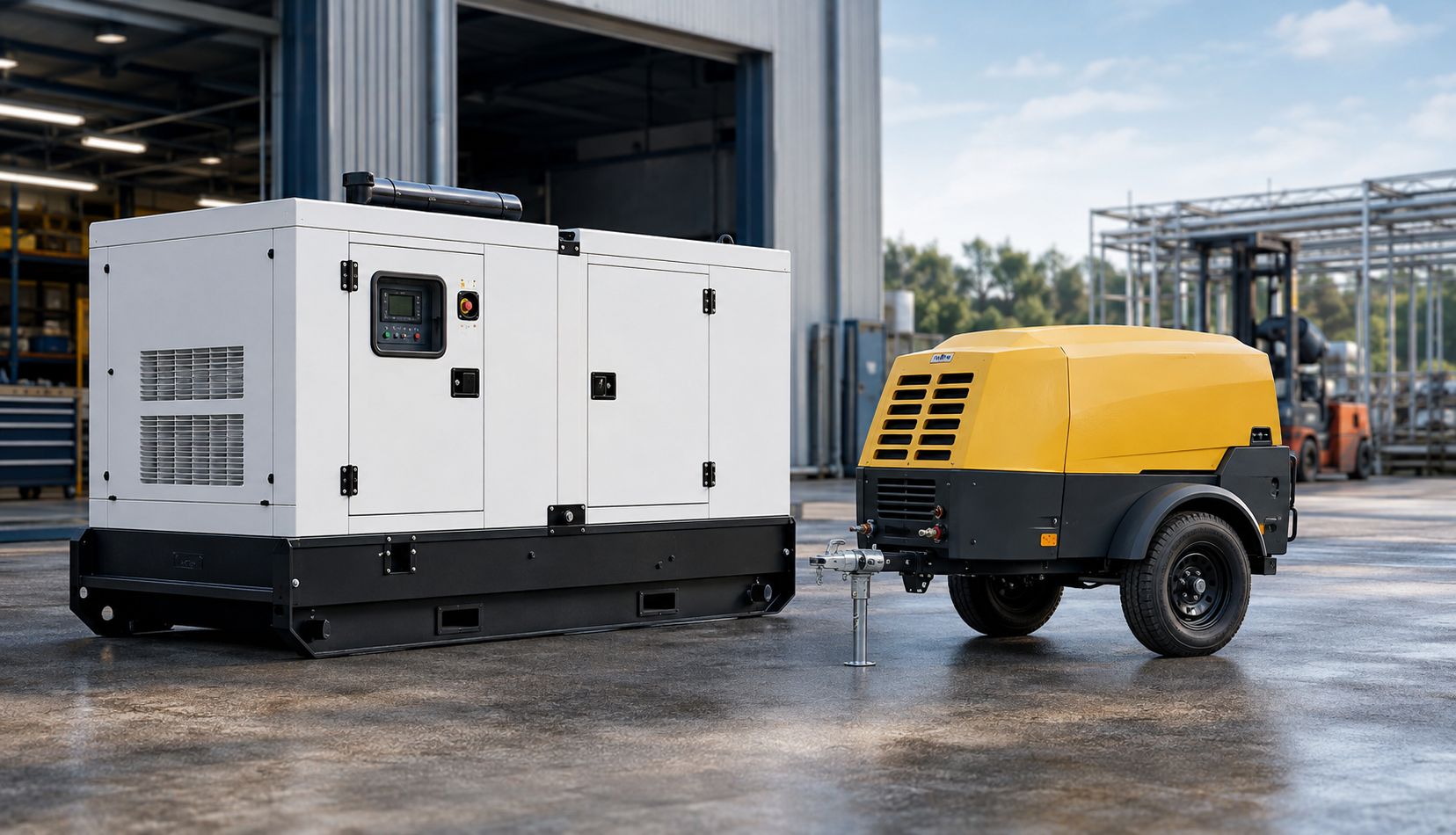 Compressors and generators