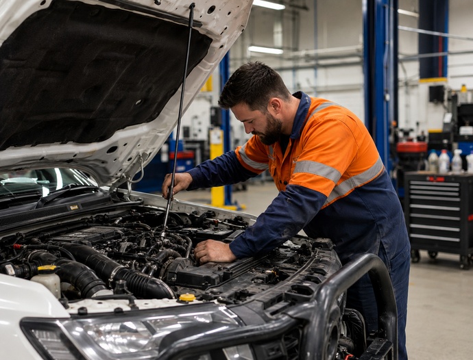 Vehicle servicing